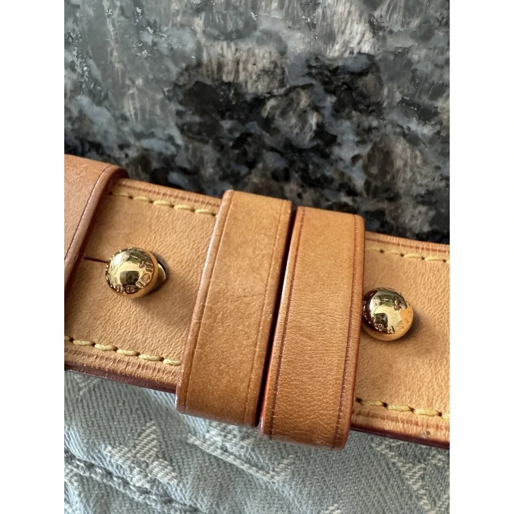 LOUIS VUITTON Louis Vuitton Monogram Denim Daily GM Shoulder Bag. Purse. Large - Picture 6 of 16